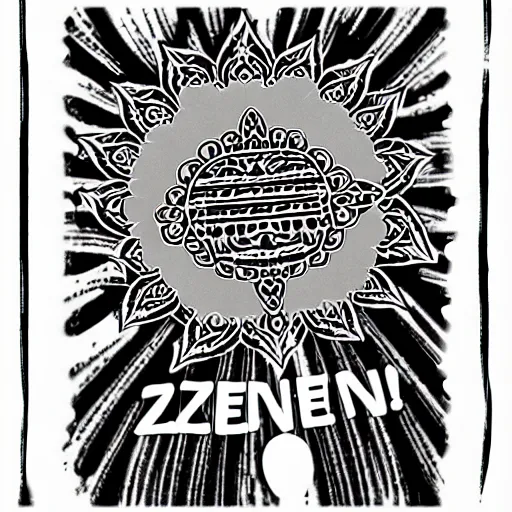 Image similar to zen ink surprise