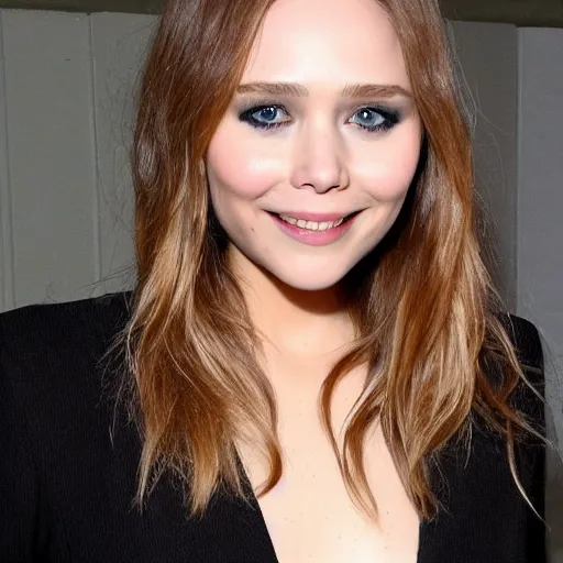 Image similar to elizabeth olsen mixed with jennifer lawrence