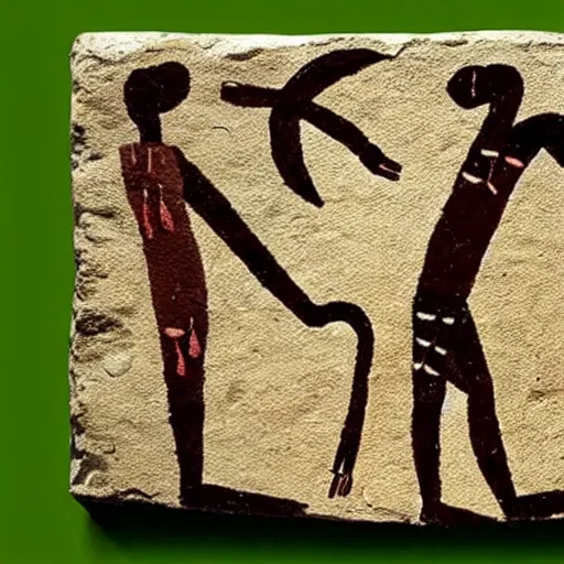 Image similar to paleolithic art