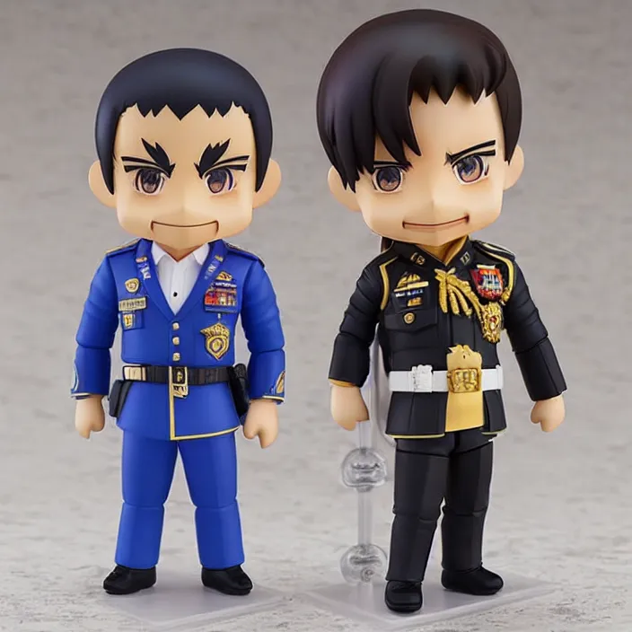 Image similar to rodrigo duterte, an anime nendoroid of rodrigo duterte, figurine, detailed product photo