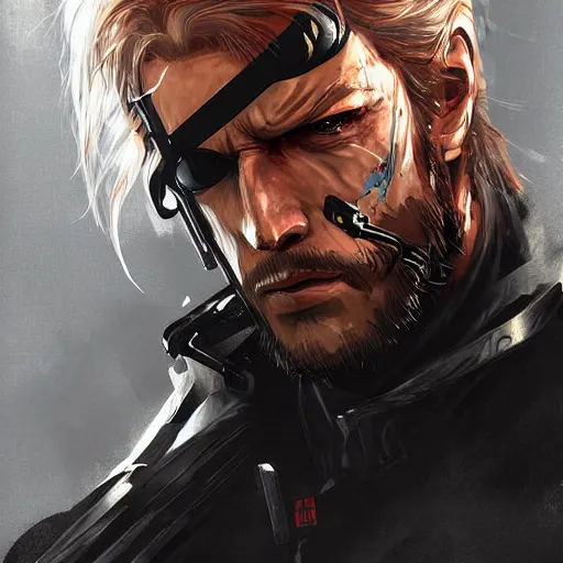 Image similar to a beautiful painting of Metal Gear,artstation