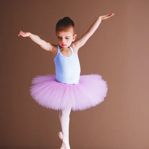 Image similar to photo of peanut dancing ballet, ballet studio, mirrors, 5 0 mm, beautiful photo