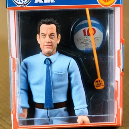 Image similar to “Tom hanks as a 1980s Kenner action figure”