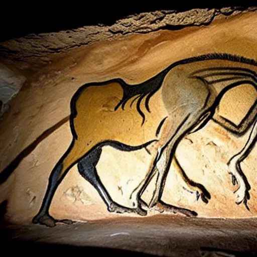 Image similar to hunting, chauvet cave