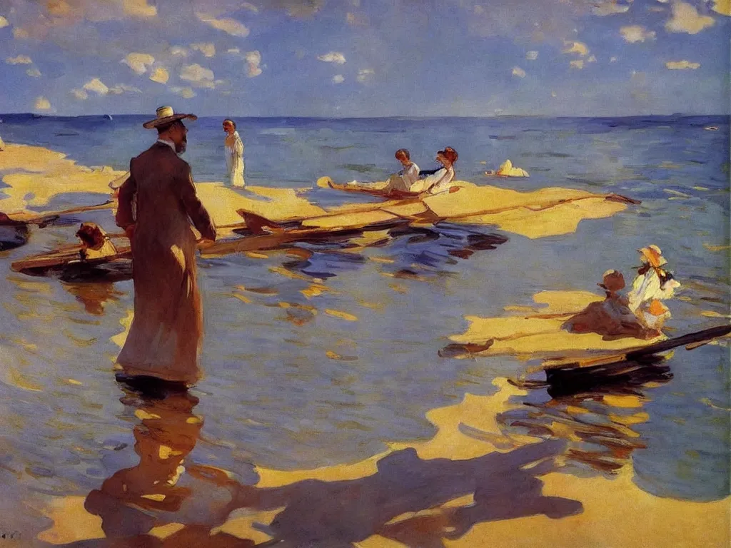 Image similar to 🌅 by joaquin sorolla