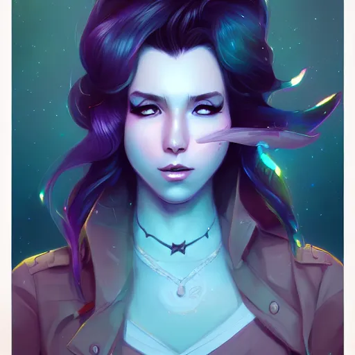 Image similar to a portrait of a beautiful rockstar, art by lois van baarle and loish and ross tran and rossdraws and sam yang and samdoesarts and artgerm, digital art, highly detailed, intricate, sharp focus, Trending on Artstation HQ, deviantart, unreal engine 5, 4K UHD image