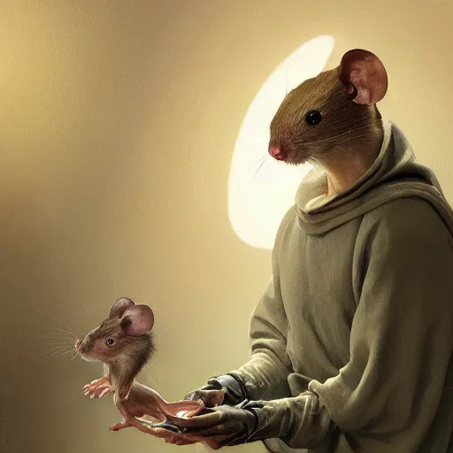 Image similar to Mathias The mouse, physically accurate, dynamic lighting, intricate, elegant, highly detailed, digital painting, artstation, HR GIGER, Hieronymus Bosch, Francis Bacon, concept art, smooth, sharp focus, illustration, art by artgerm and greg rutkowski and alphonse mucha