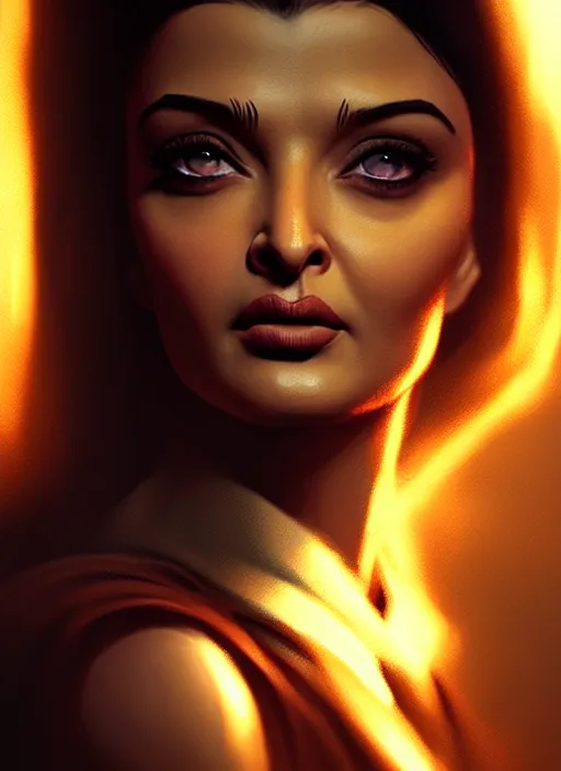 Prompt: portrait, aishwarya rai , dramatic lighting, cinematic, establishing shot, extremely high detail, foto realistic, cinematic lighting, post processed, concept art, artstation, style by eddie mendoza, raphael lacoste, alex ross