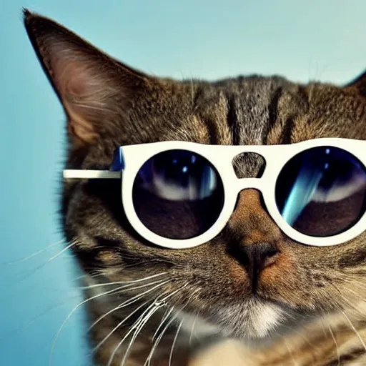 Cat with hot sale clout goggles