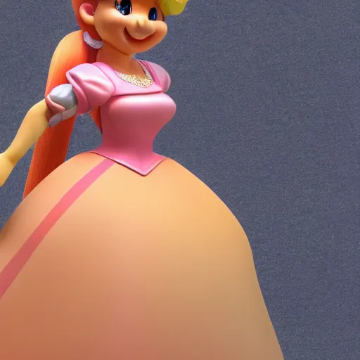 Image similar to photo of princess peach posing, ultra details