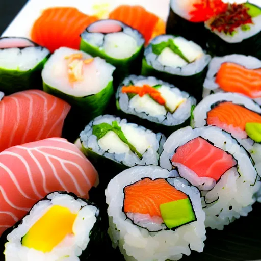 Image similar to I dream of Sushi