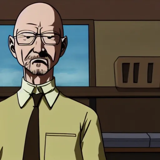 Image similar to saitama as walter white