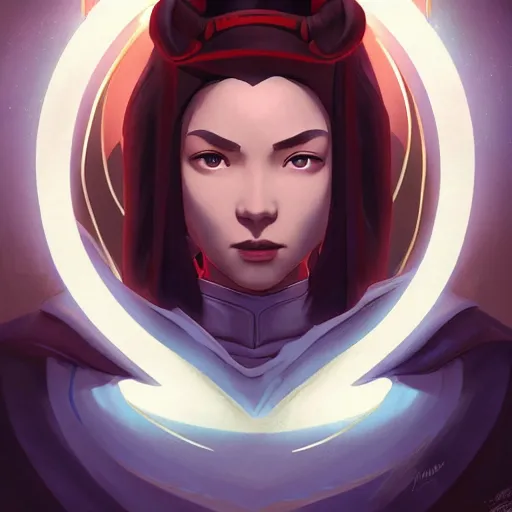 Prompt: Portrait of Azula wearing Jedi robes, Legend of Korra, Avatar the Last Airbender, Star Wars, intricate, elegant, highly detailed, digital painting, artstation, concept art, smooth, sharp focus, illustration, art by artgerm and greg rutkowski and alphonse mucha and andrei riabovitchev