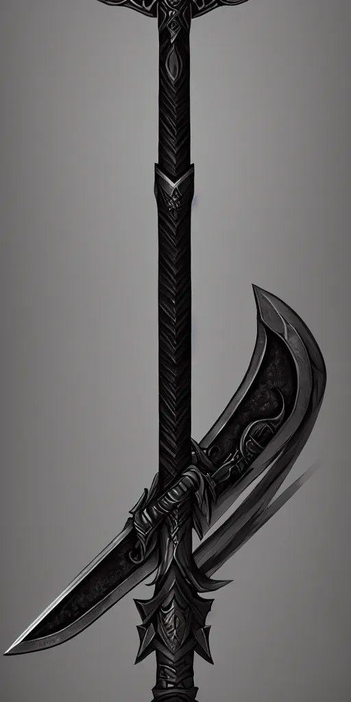 Prompt: A mythical sword from another universe, dramatic, artstation