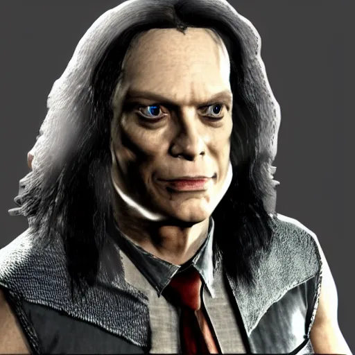 Prompt: tommy wiseau as a character in Skyrim