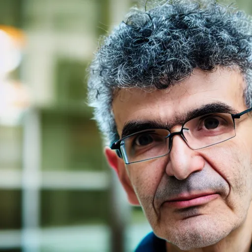 Prompt: portrait photo still of yoshua bengio, 8 k, 8 5 mm f 1. 8