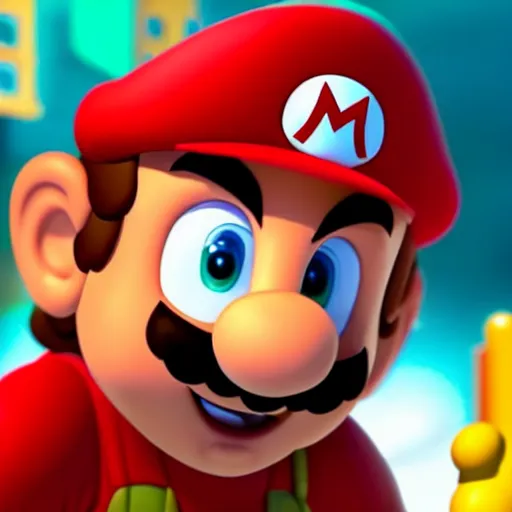 Image similar to antonio banderas as super mario, extremely detailed, 8 k, photorealistic, cinematic atmosphere, award winning photography