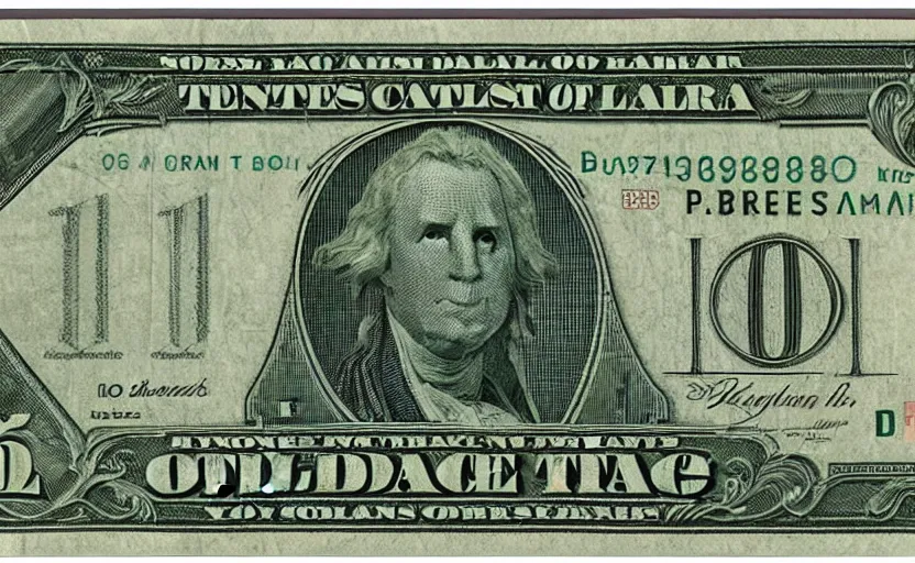 Image similar to rectangular photograph of two dollar u. s. currency note