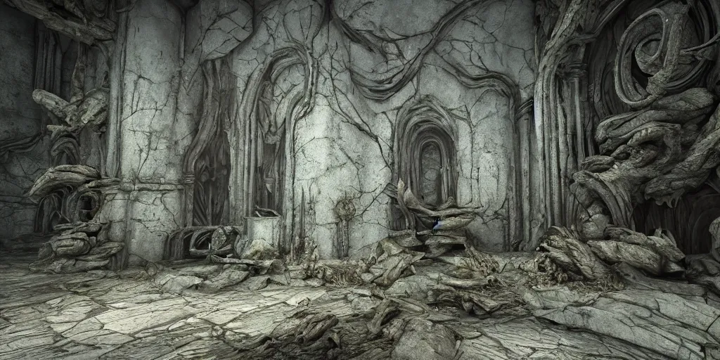 Prompt: a highly detailed photographic render of Lorna Shore, horror, dark fantasy, beautifully lit, ray traced, octane 3D render, octane render, unreal engine