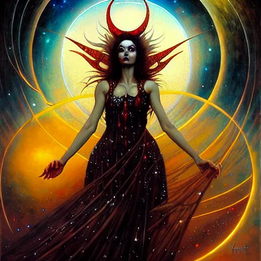 Image similar to Celestial Witch by Karol Bak