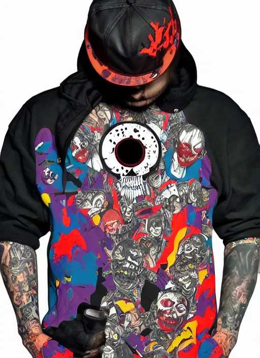 Image similar to zombie full body hiphop streetwear drip, tristan eaton, victo ngai, artgerm, rhads, ross draws