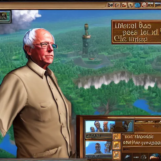 prompthunt: joe biden as a runescape character fighting goblins