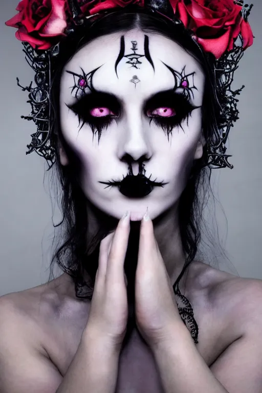 ethereal, numinous goddess of the cyberpunk underworld | Stable ...