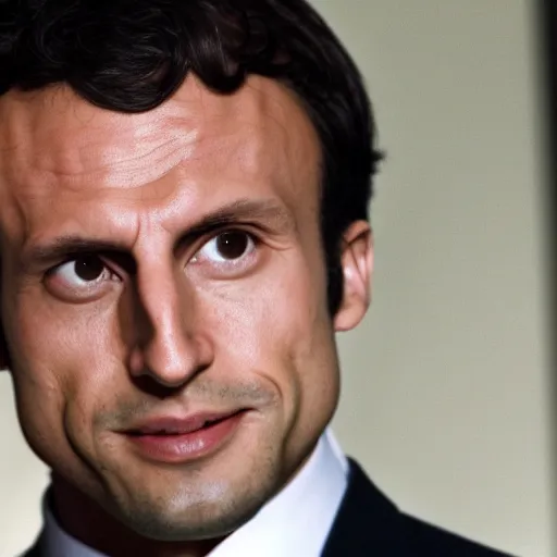 Image similar to Japanese Emmanuel Macron in American Psycho (1999)