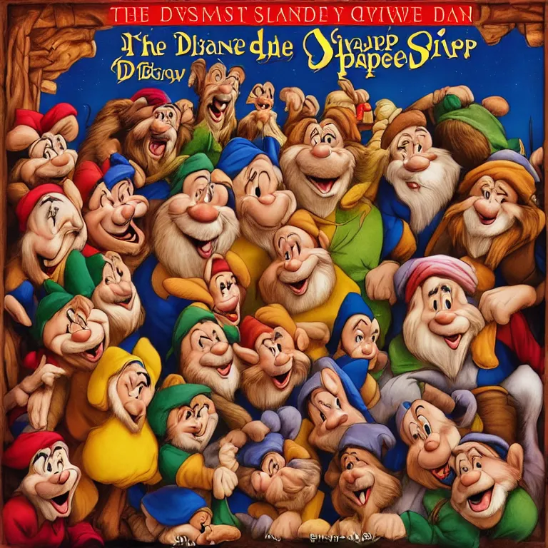 Image similar to The Seven Dwarves album cover