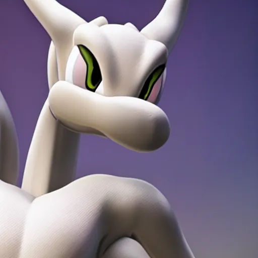 Pokemon Mew Mewtwo Mega Evolution 3D model 3D printable