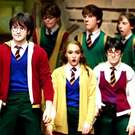 Image similar to harry potter high school musical