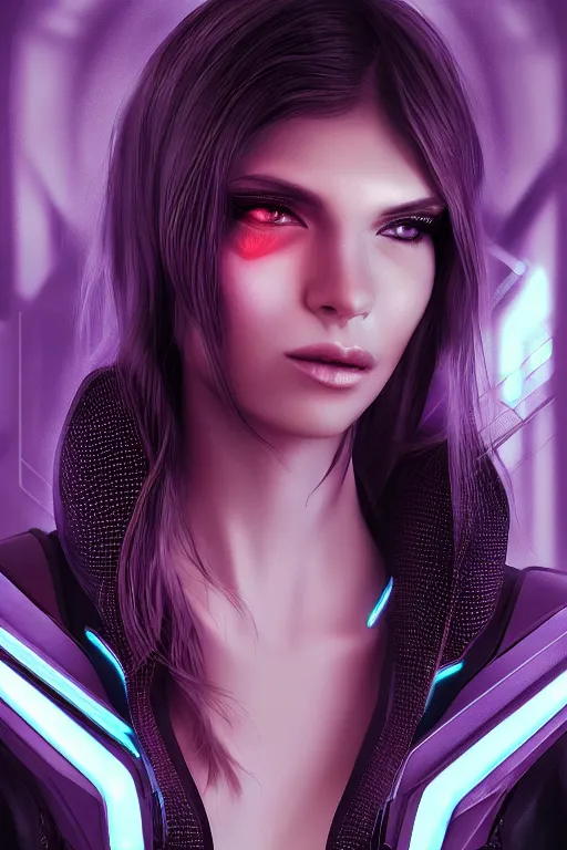 Image similar to heroine, beautiful, cyberpunk futuristic female, ultra detailed, digital art, 8 k, character, realistic, portrait, hyperrealistic