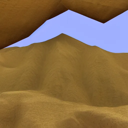 Image similar to “render of hills”