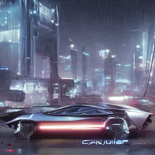 Image similar to sci-fi cars in blade runner 2049 full lenght baroque on the coronation of napoleon and point cloud in the middle and everything in style of zaha hadid architects and cyberpunk 2077 forms artwork by caravaggio unreal engine 5 keyshot octane lighting ultra high detail ultra hyper realism 8k 16k in plastic dark tilt shift full-length view