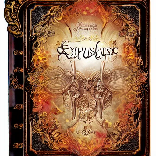 Image similar to exquisite magic book