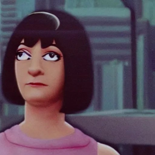 Image similar to A still of Tina Belcher from Bob's Burgers in Blade Runner (1982)