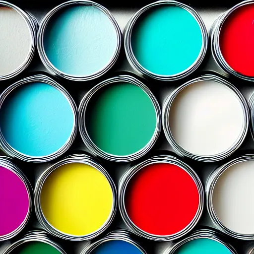 Image similar to can of paint, minimal, modern, colors, mix