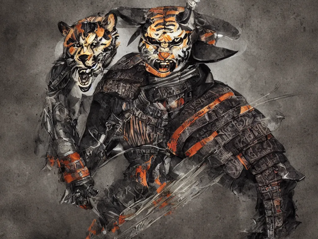 Image similar to echo tiger samurai