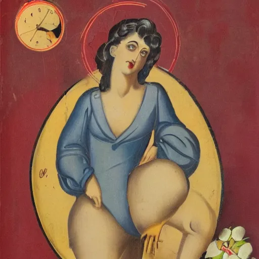 Image similar to a pin up, by alexandros of antioch,