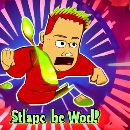 Prompt: the slap chop saves the world