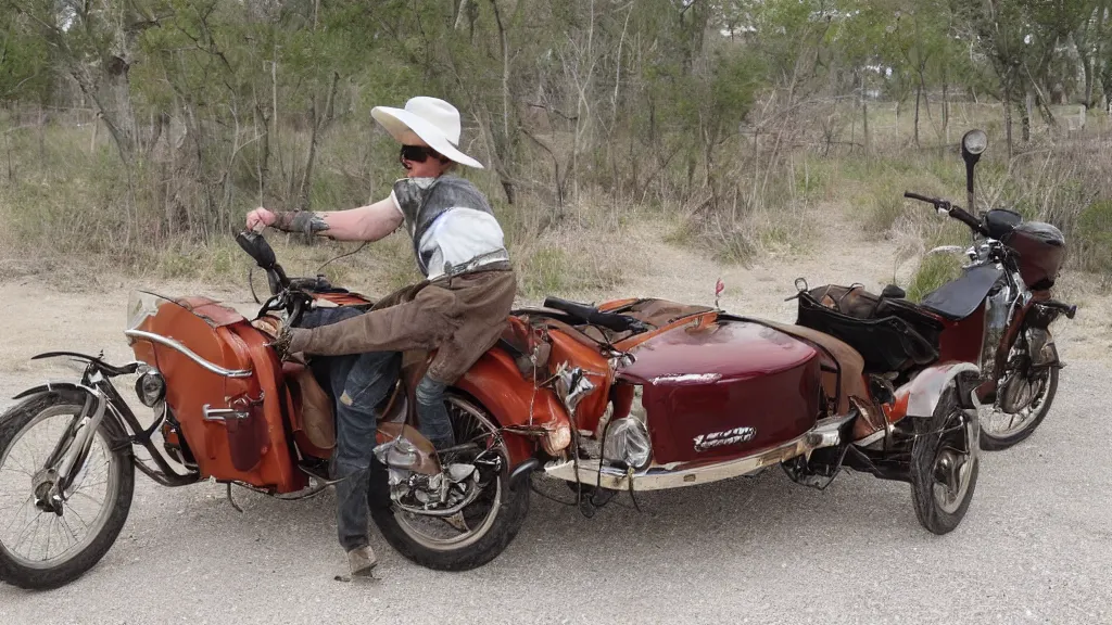 Prompt: ranchpunk inescapable sidecar made of kisss