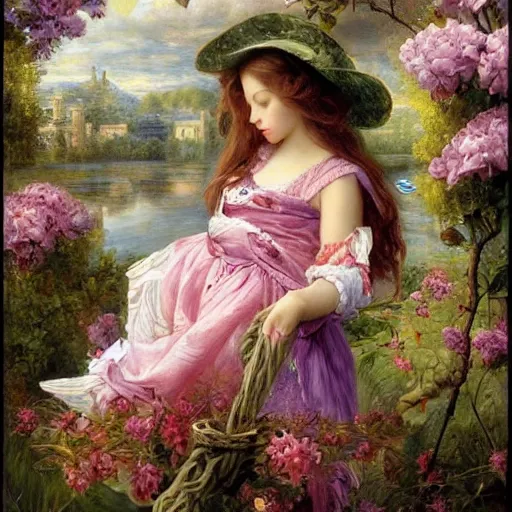 Image similar to beautiful artwork by sophie anderson