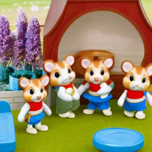 Image similar to calico critters disney goofy