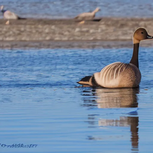 Image similar to four legged canadian goose