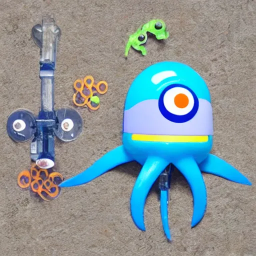 Image similar to Squid Bot 9000