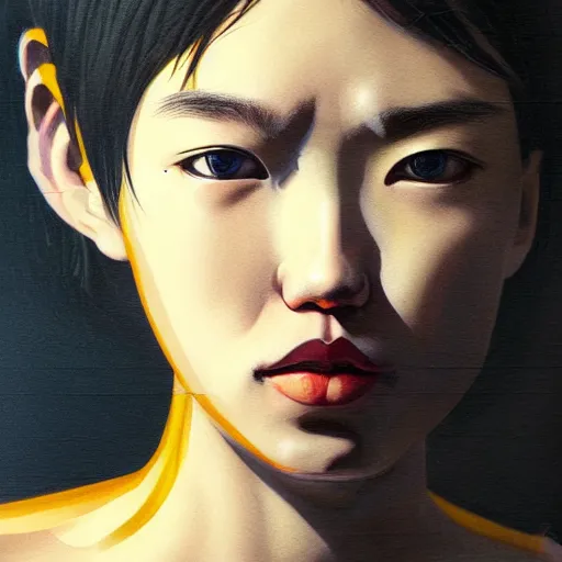 Image similar to citizen portrait soft light painted by tooth woo and erik jones, inspired by akira anime, smooth face feature, intricate oil painting, high detail illustration, sharp high detail, manga and anime 1 9 9 9