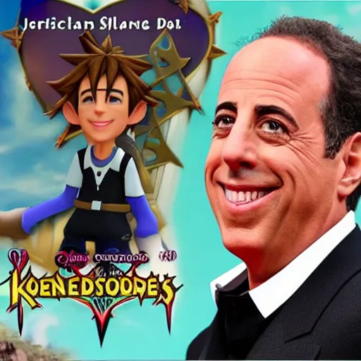 Image similar to jerry seinfeld in kingdom hearts