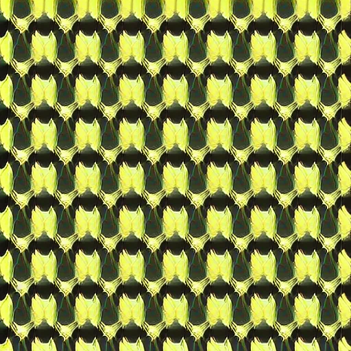 Prompt: symmetry. repeatable pattern wall paper with a gold and mint green pattern. hd