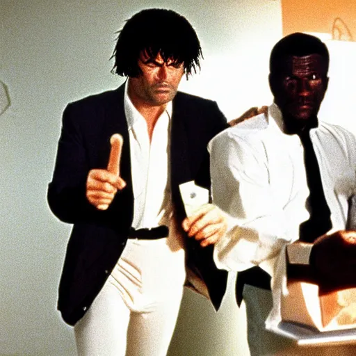 Prompt: What was inside the box in Pulp Fiction