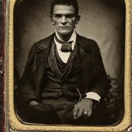 Prompt: ambrotype conspicuous detailed portrait of antonio banderas at elderly age of 1 0 5